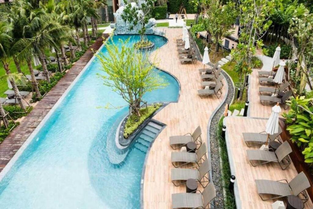 Sea View -High Floor 2 Bed Room Excellent Location Pattaya Exterior foto